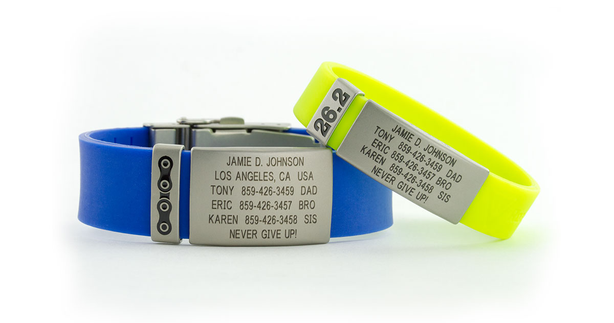 Road ID World Leaders in Runner ID, Cycling ID & Medical ID Tags